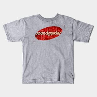 Soundgarden - simple red elips vintage Kids T-Shirt